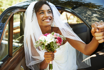 beautiful young bride